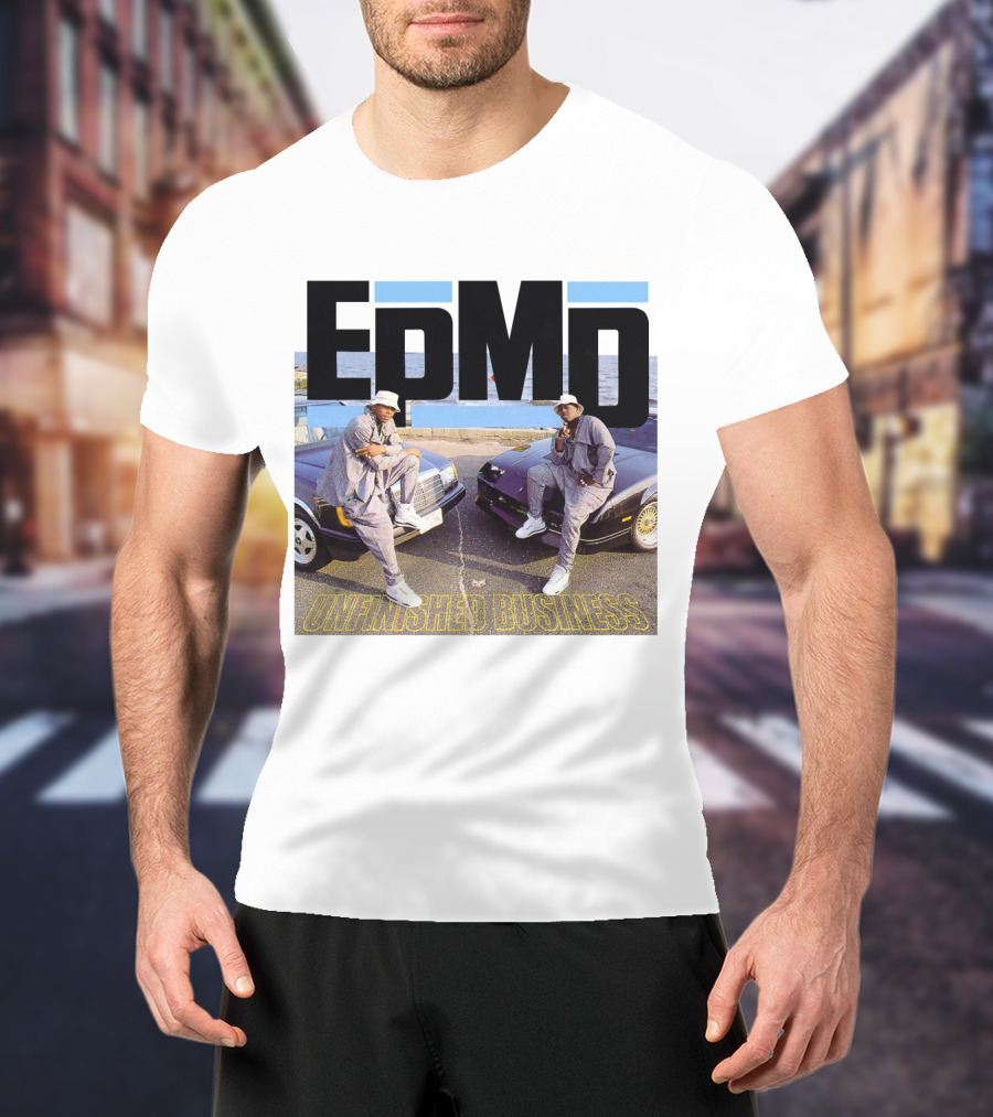 Epmd Unfinished Business Album Cover Eleven T-Shirt