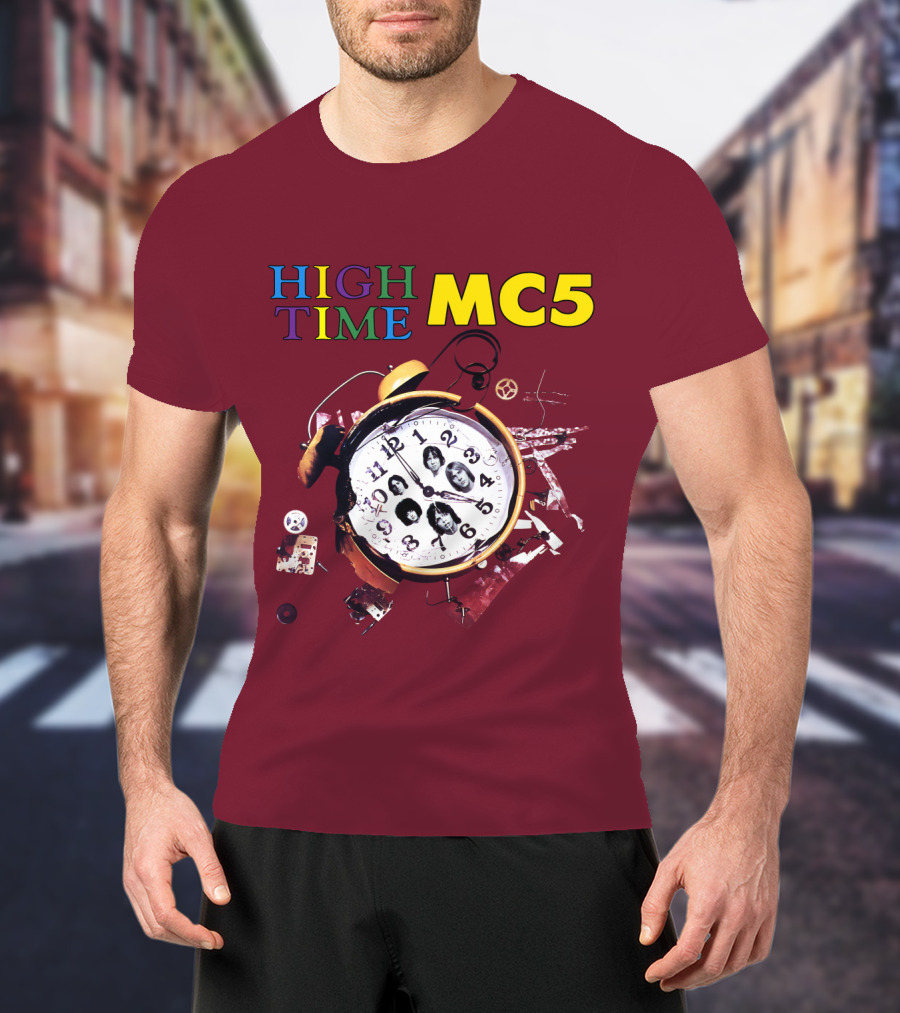 High Time Mc5 Clock T-Shirt