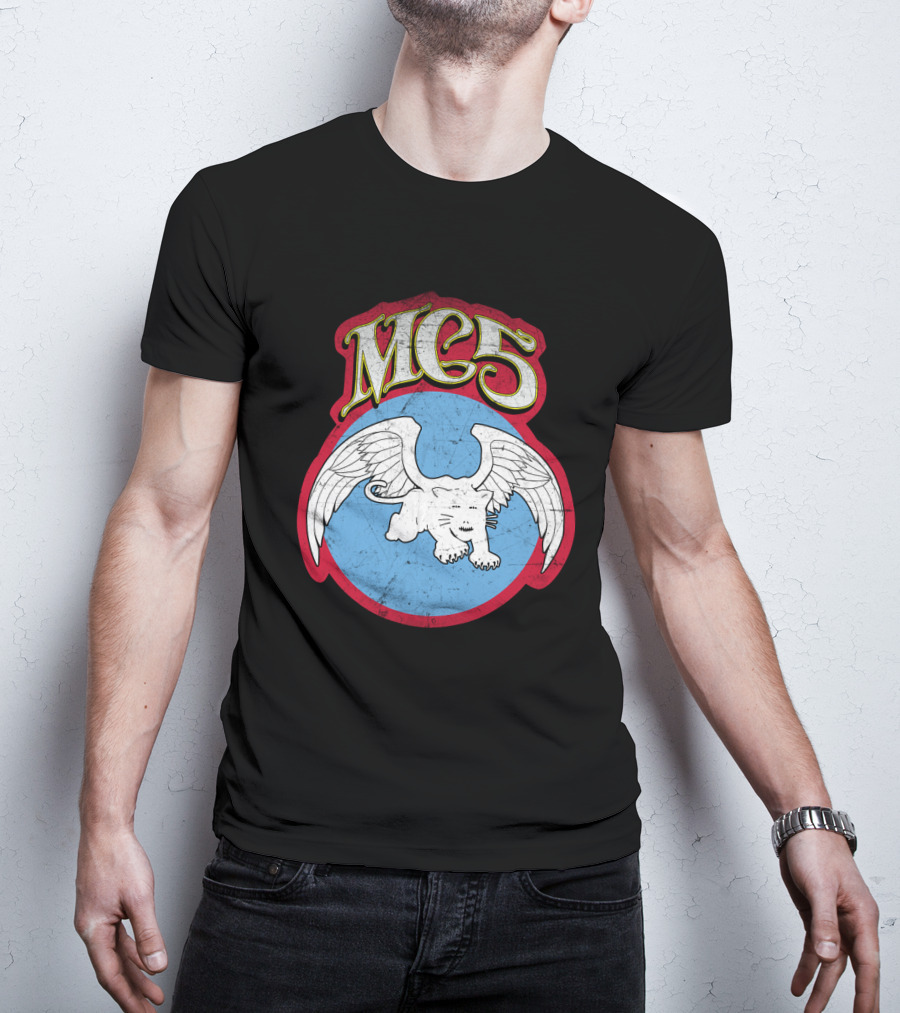Mc5 Kick Out The Jams Winged Panther T-Shirt
