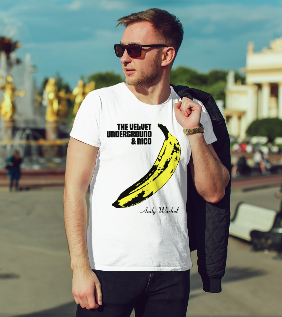 The Velvet Underground And Nico Andy Warhol Banana T-Shirt