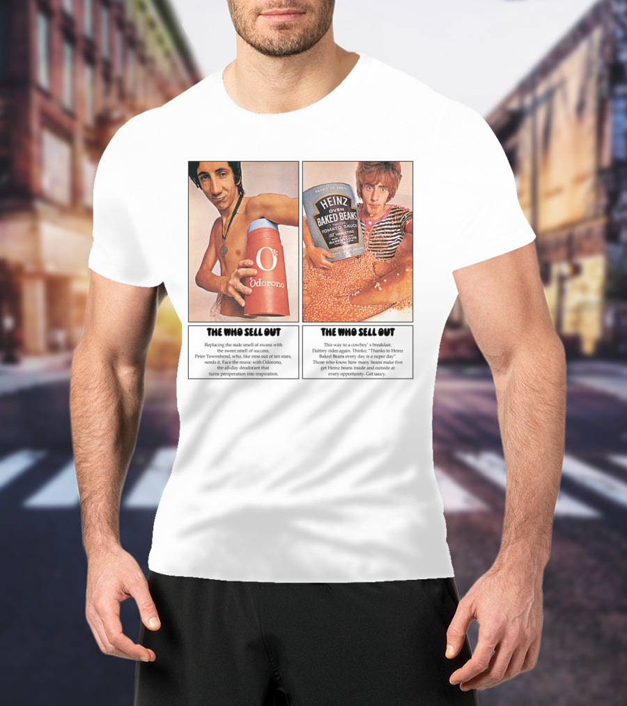 The Who Sell Out Odorono And Heinz Baked Beans T-Shirt