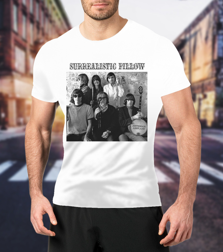 Jefferson Airplane Surrealistic Pillow 1967 Album Cover Photo T-Shirt