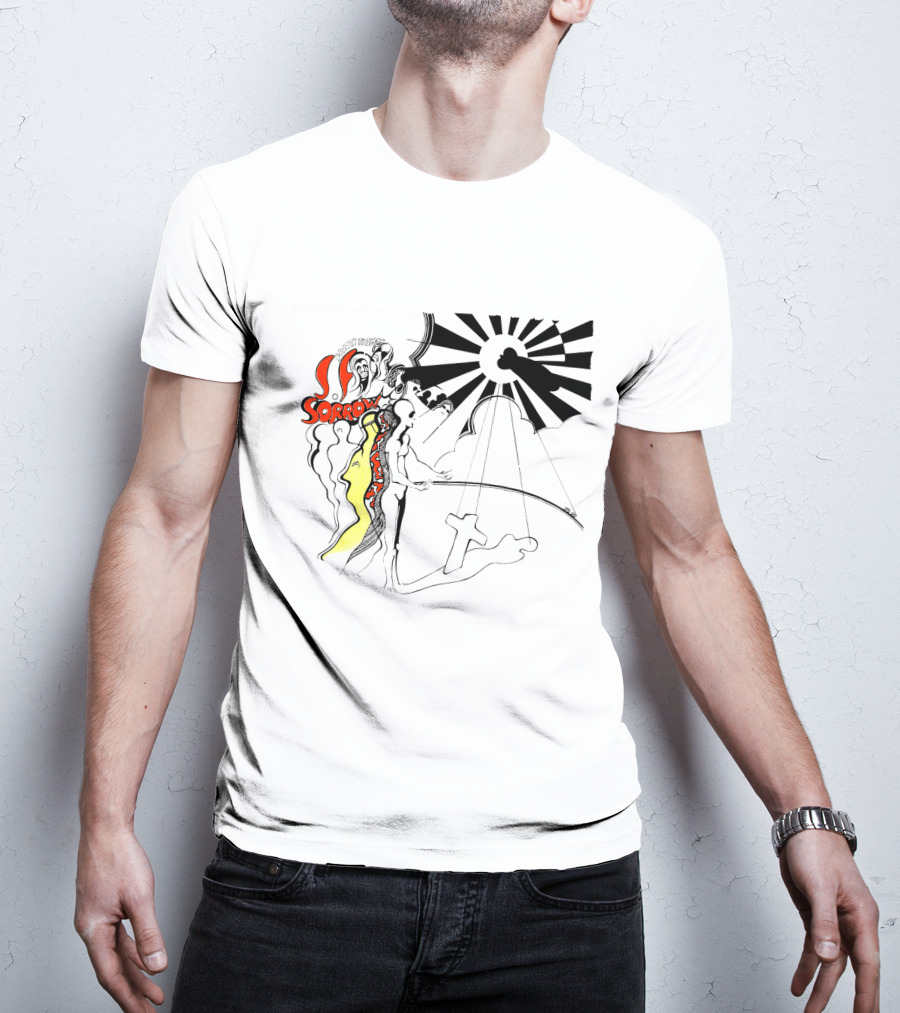 The Pretty Things SF Sorrow Psychedelic Cloud Sun Cross T-Shirt