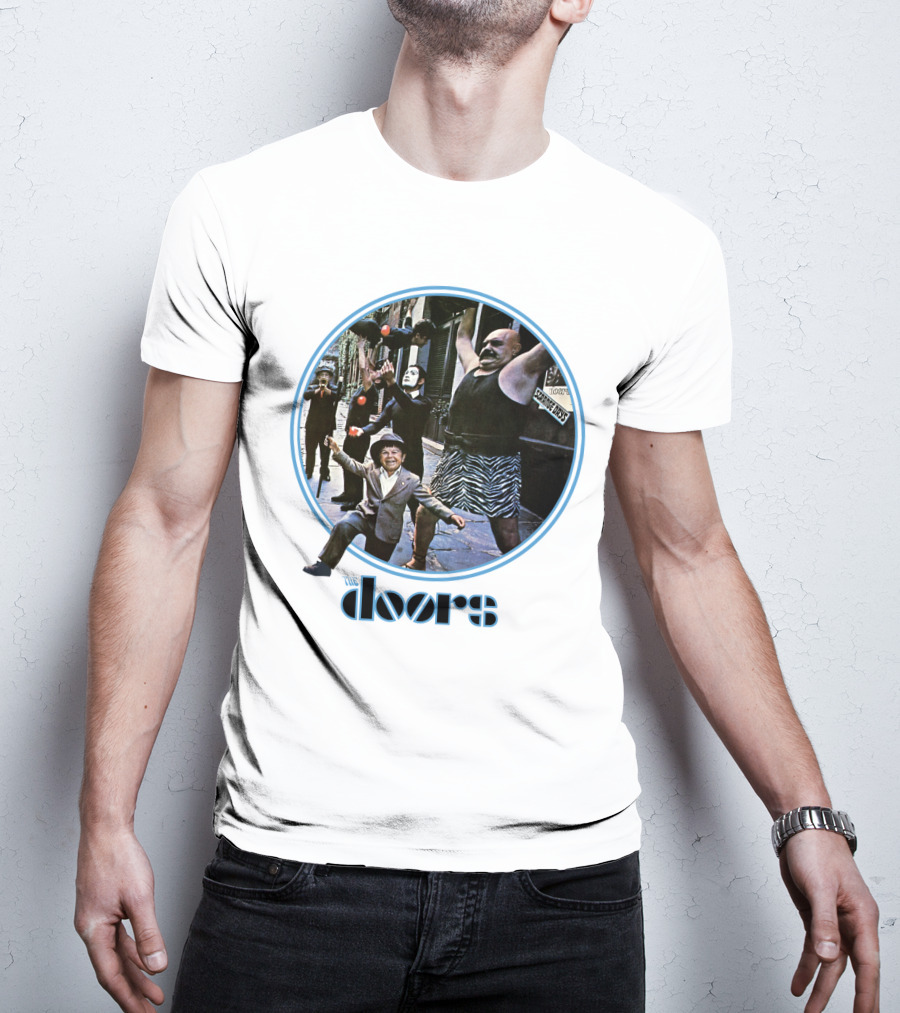 The Doors Strange Days Album Cover Vintage Photo T-Shirt