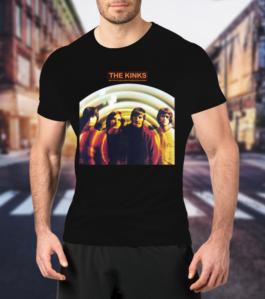 The Kinks Are The Village Green Preservation Society Album Cover T-Shirt