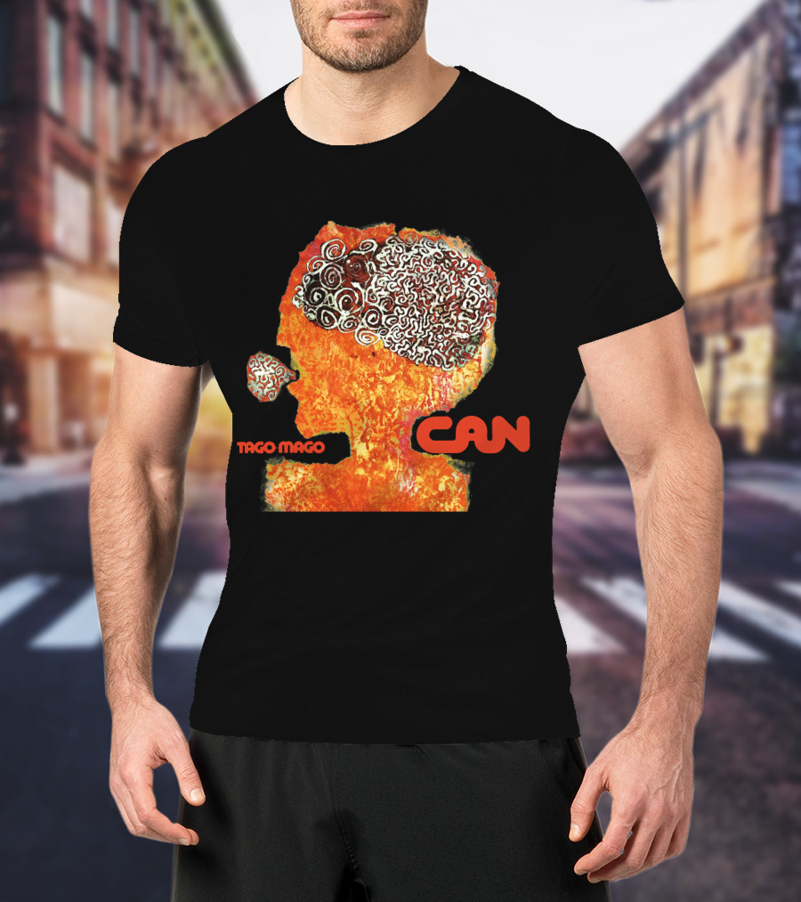 Tago Mago Can Psychedelic Head T-Shirt