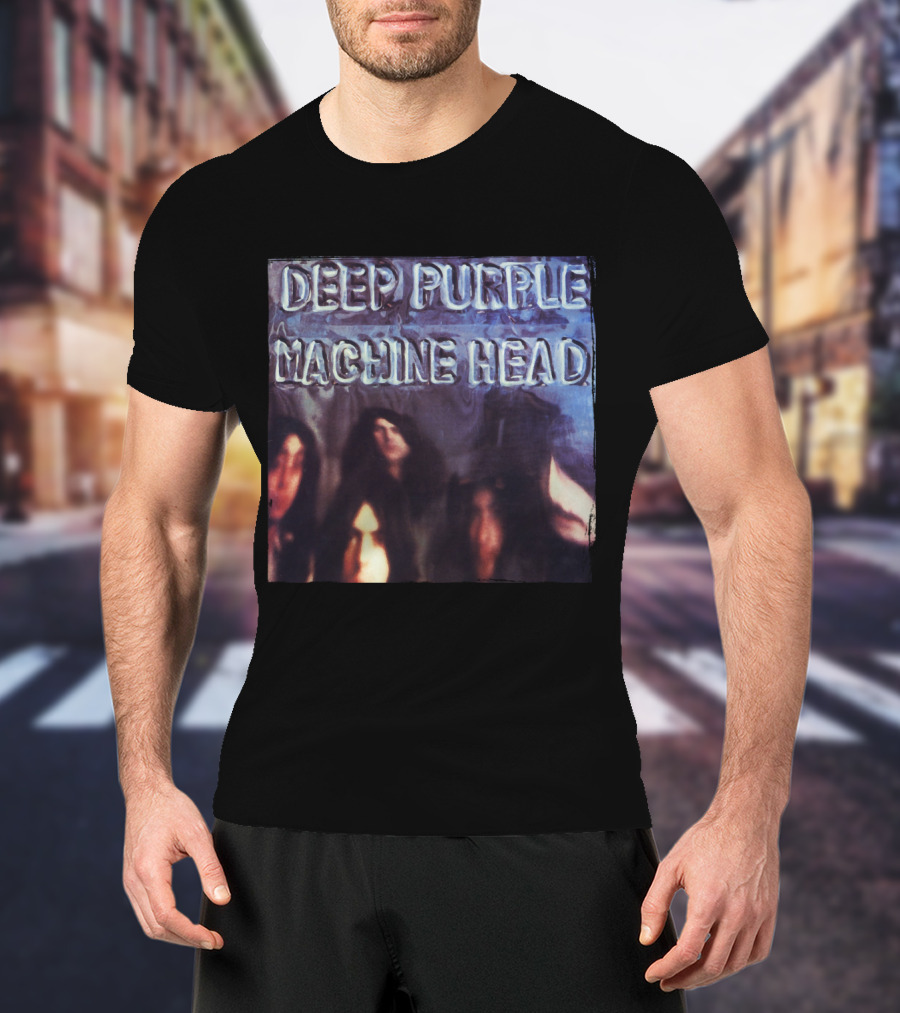 Deep Purple Machine Head Album Cover Art T-Shirt