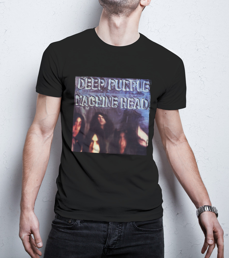 Deep Purple Machine Head Album Cover Art T-Shirt