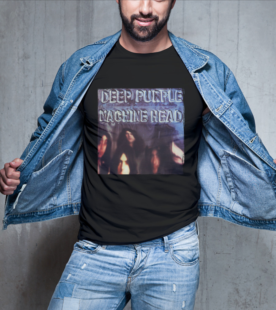 Deep Purple Machine Head Album Cover Art T-Shirt