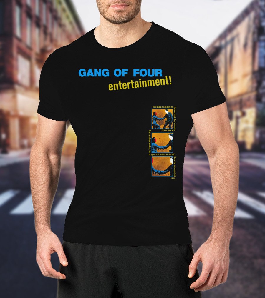 Gang Of Four Entertainment Indian Smiles Band Concept T-Shirt