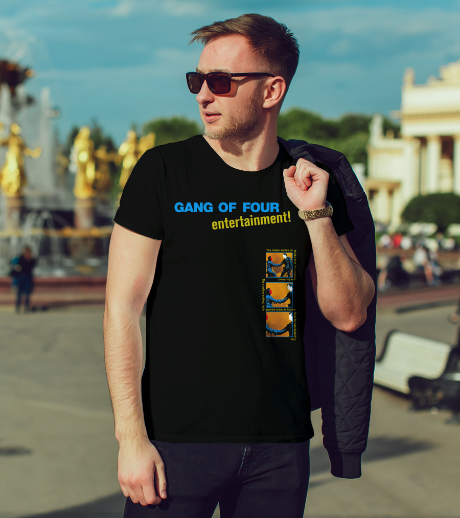 Gang Of Four Entertainment Indian Smiles Band Concept T-Shirt