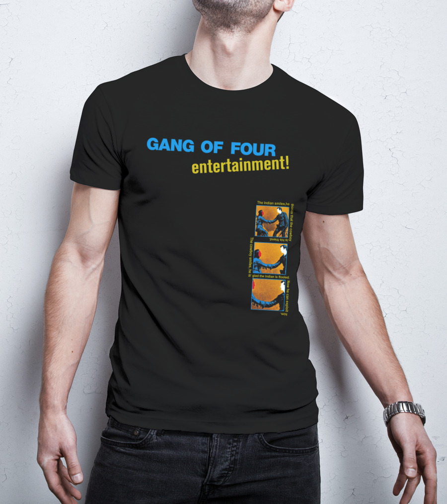 Gang Of Four Entertainment Indian Smiles Band Concept T-Shirt