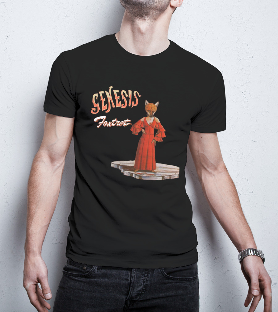 Genesis Fox In Red Dress Foxtrot T-Shirt