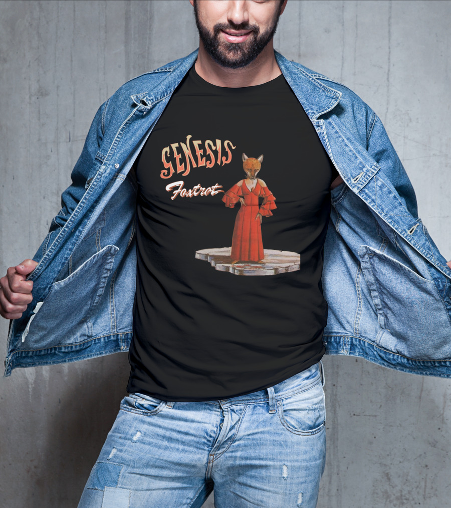 Genesis Fox In Red Dress Foxtrot T-Shirt