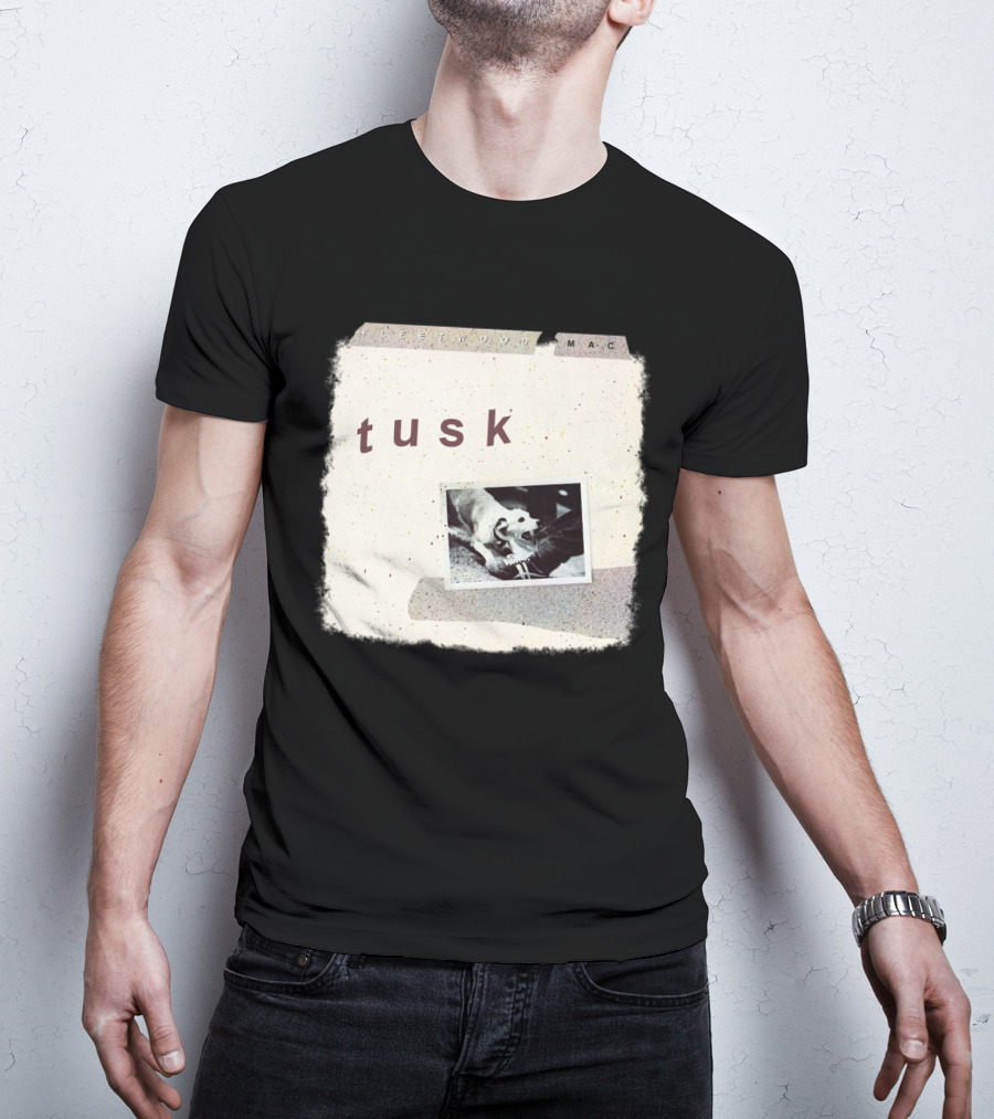 Fleetwood Mac Tusk Album Dog Photo Cover T-Shirt