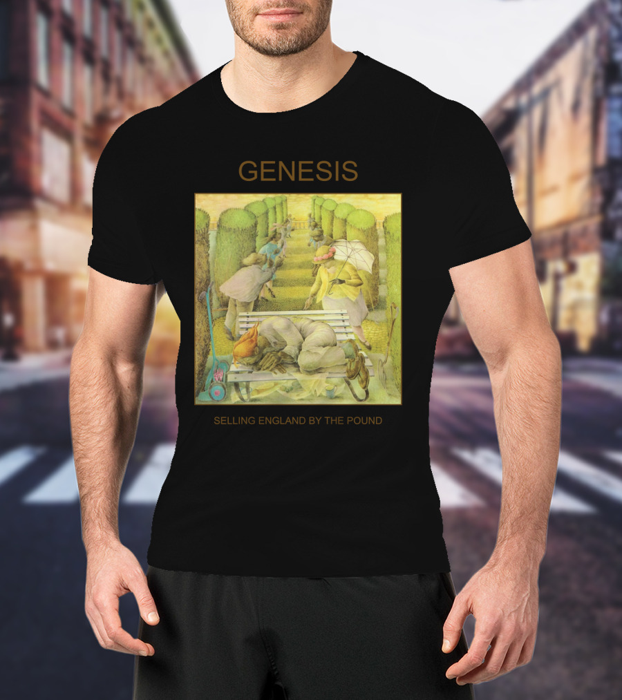 Genesis Selling England By The Pound Vintage Album Cover Art T-Shirt