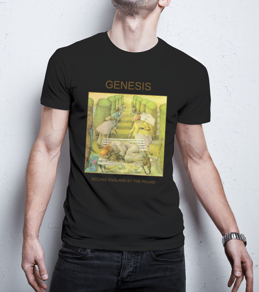 Genesis Selling England By The Pound Vintage Album Cover Art T-Shirt