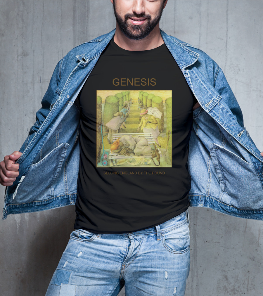 Genesis Selling England By The Pound Vintage Album Cover Art T-Shirt