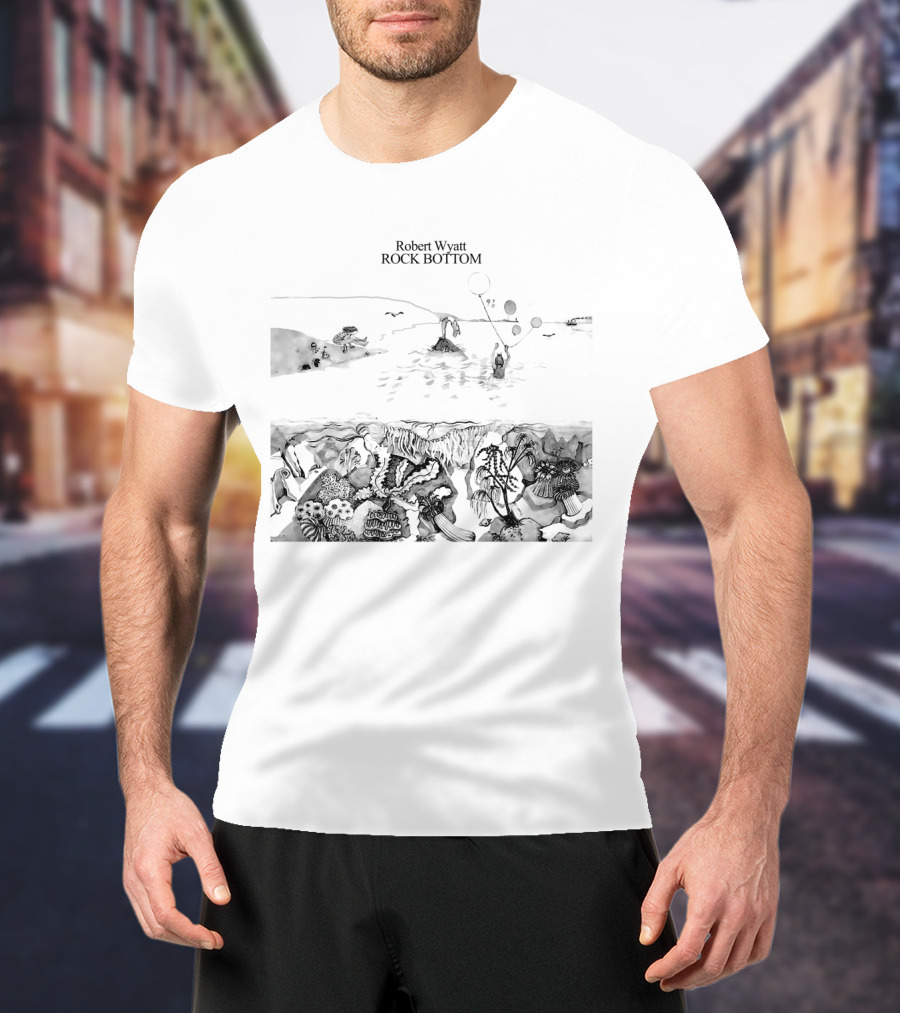 Robert Wyatt Rock Bottom Album Cover T-Shirt