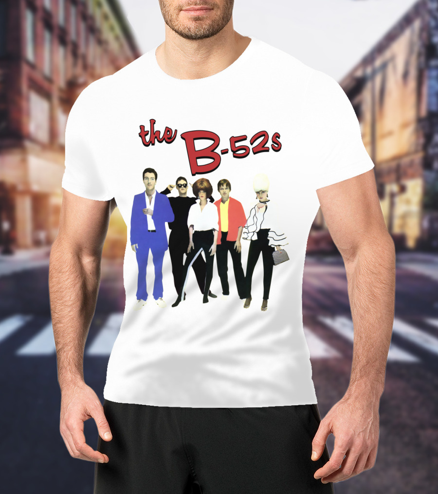 The B-52s Retro Band Lineup T-Shirt