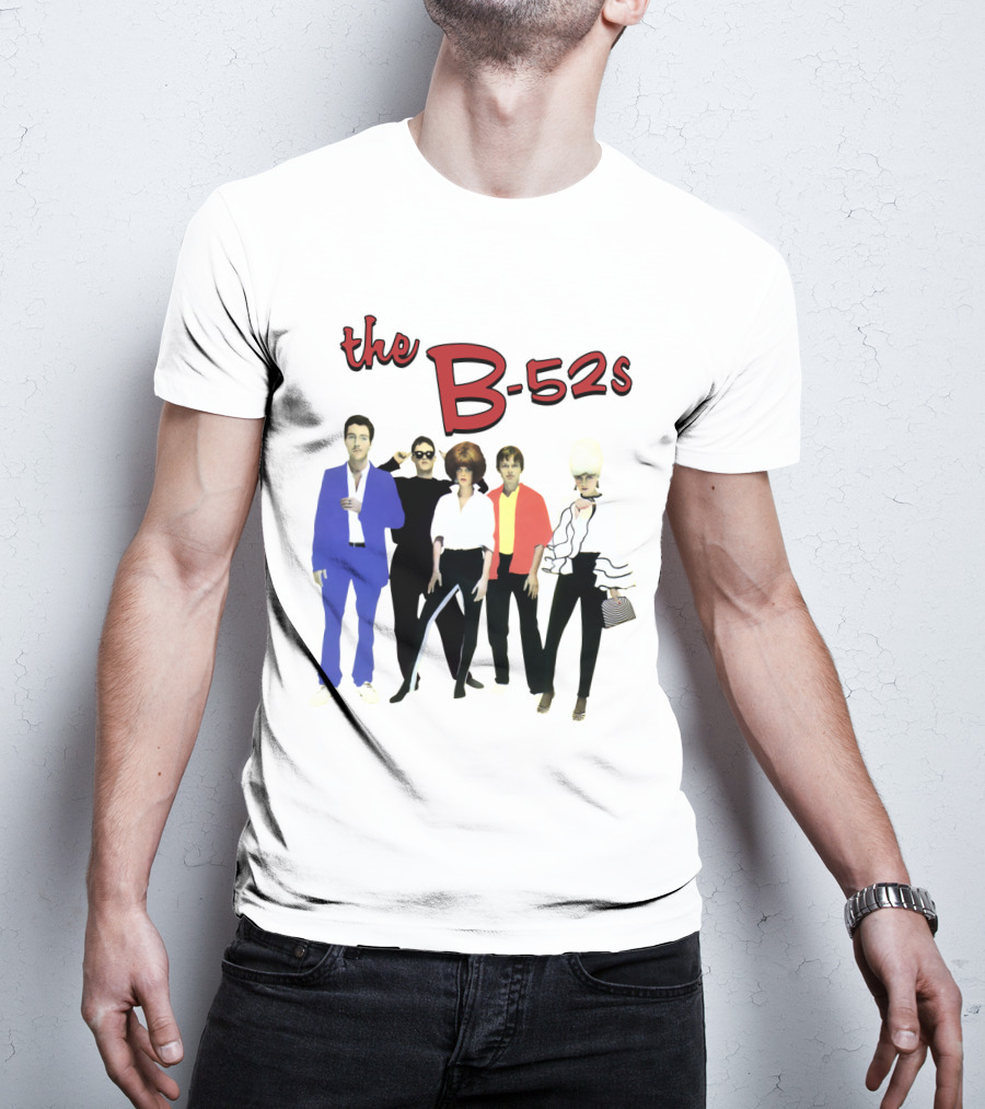 The B-52s Retro Band Lineup T-Shirt