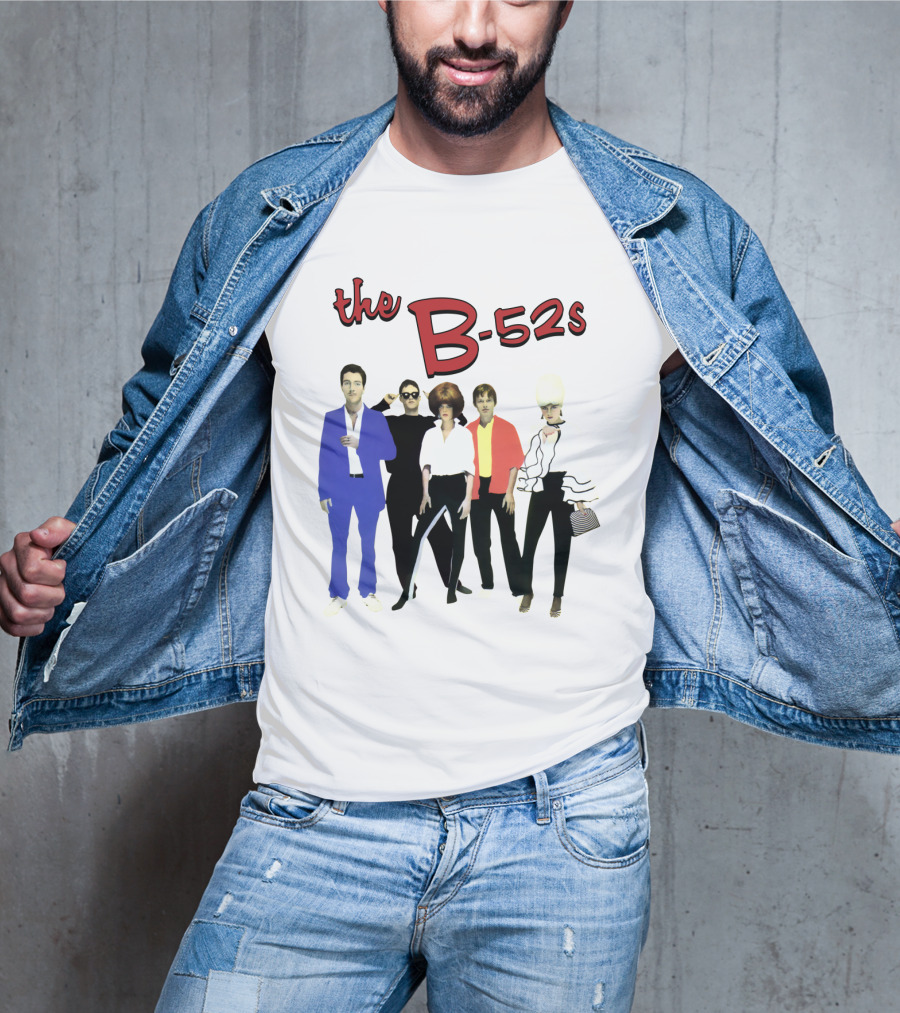 The B-52s Retro Band Lineup T-Shirt