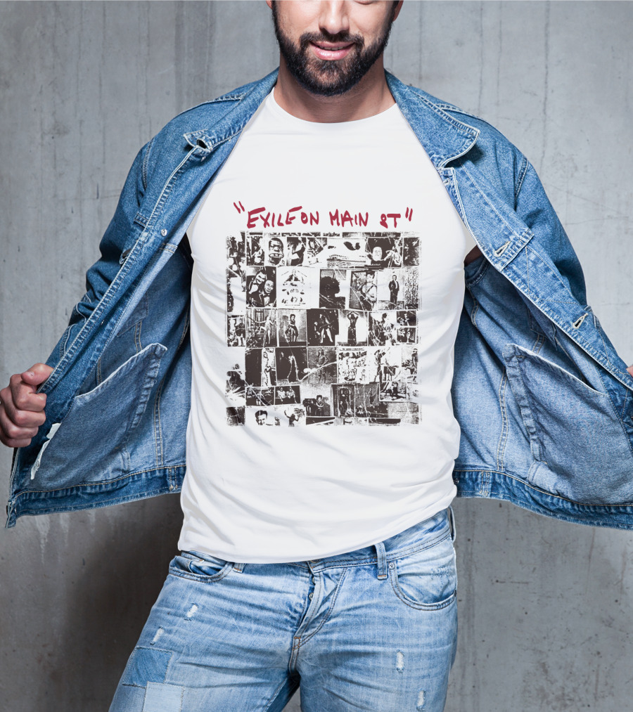 Exile On Main St Collage By The Rolling Stones T-Shirt
