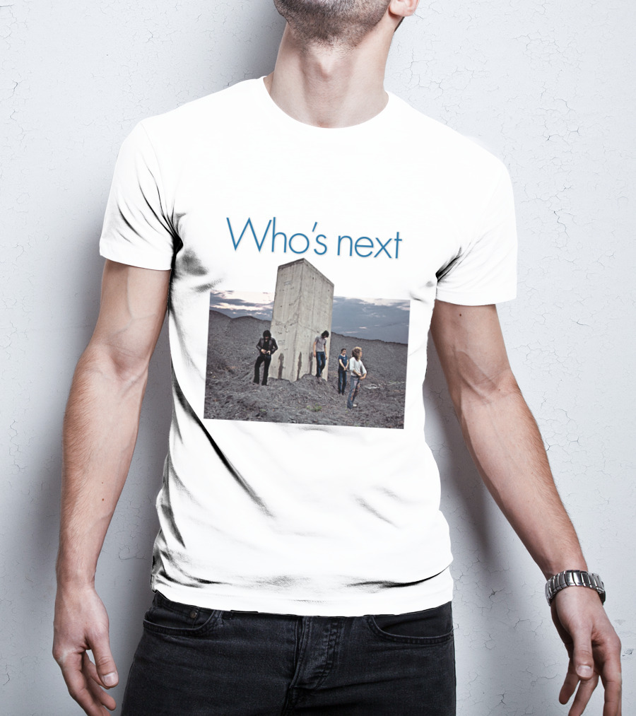 The Who Who's Next Album Cover 1971 Iconic Image T-Shirt