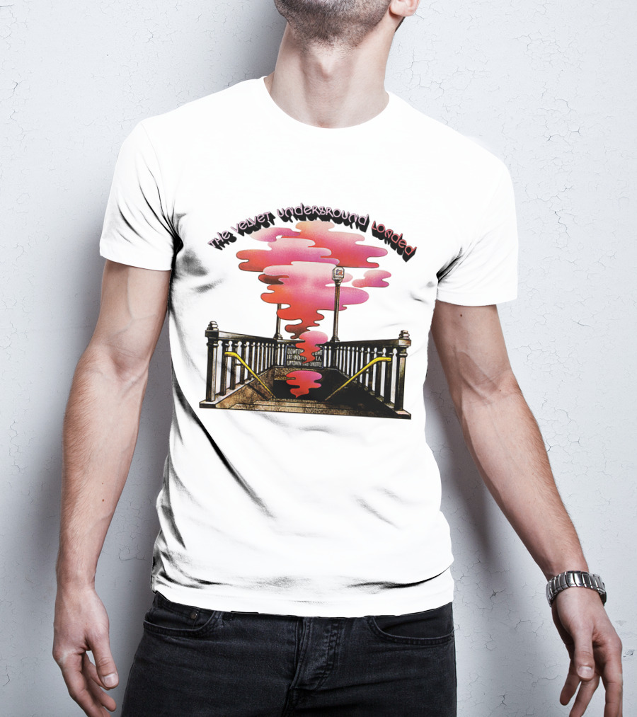 The Velvet Underground Loaded 1970 Album Subway Artwork Junction Brooklyn Uptown Via 8th Avenue Station T-Shirt