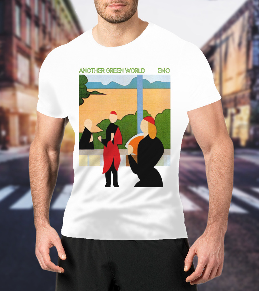 Another Green World Eno Album Artwork Geometric Figures T-Shirt