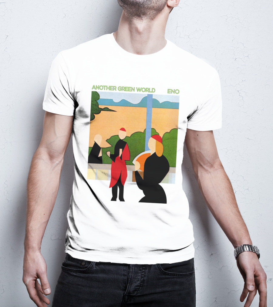 Another Green World Eno Album Artwork Geometric Figures T-Shirt