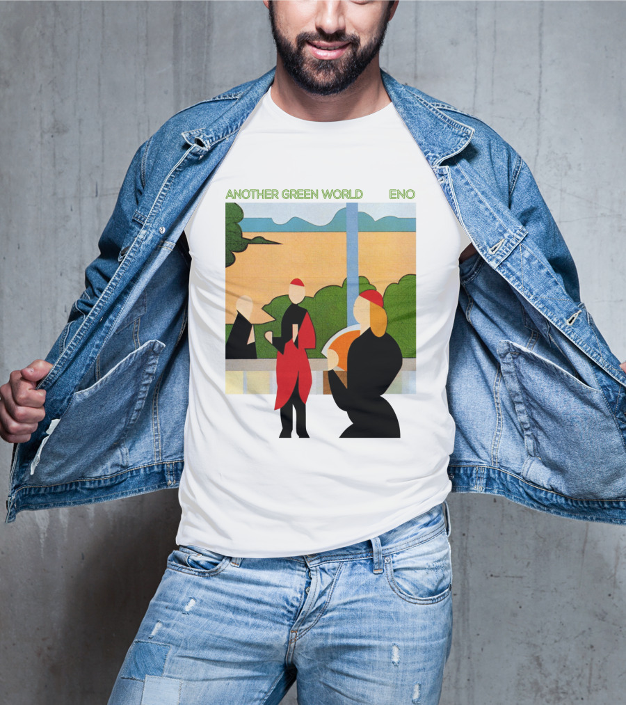 Another Green World Eno Album Artwork Geometric Figures T-Shirt
