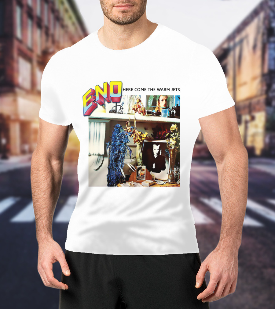 ENO Here Come The Warm Jets Vibrant Album Imagery T-Shirt