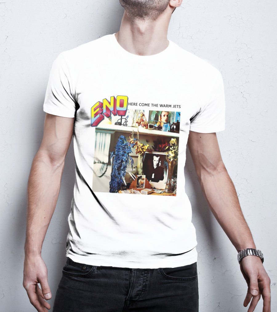 ENO Here Come The Warm Jets Vibrant Album Imagery T-Shirt