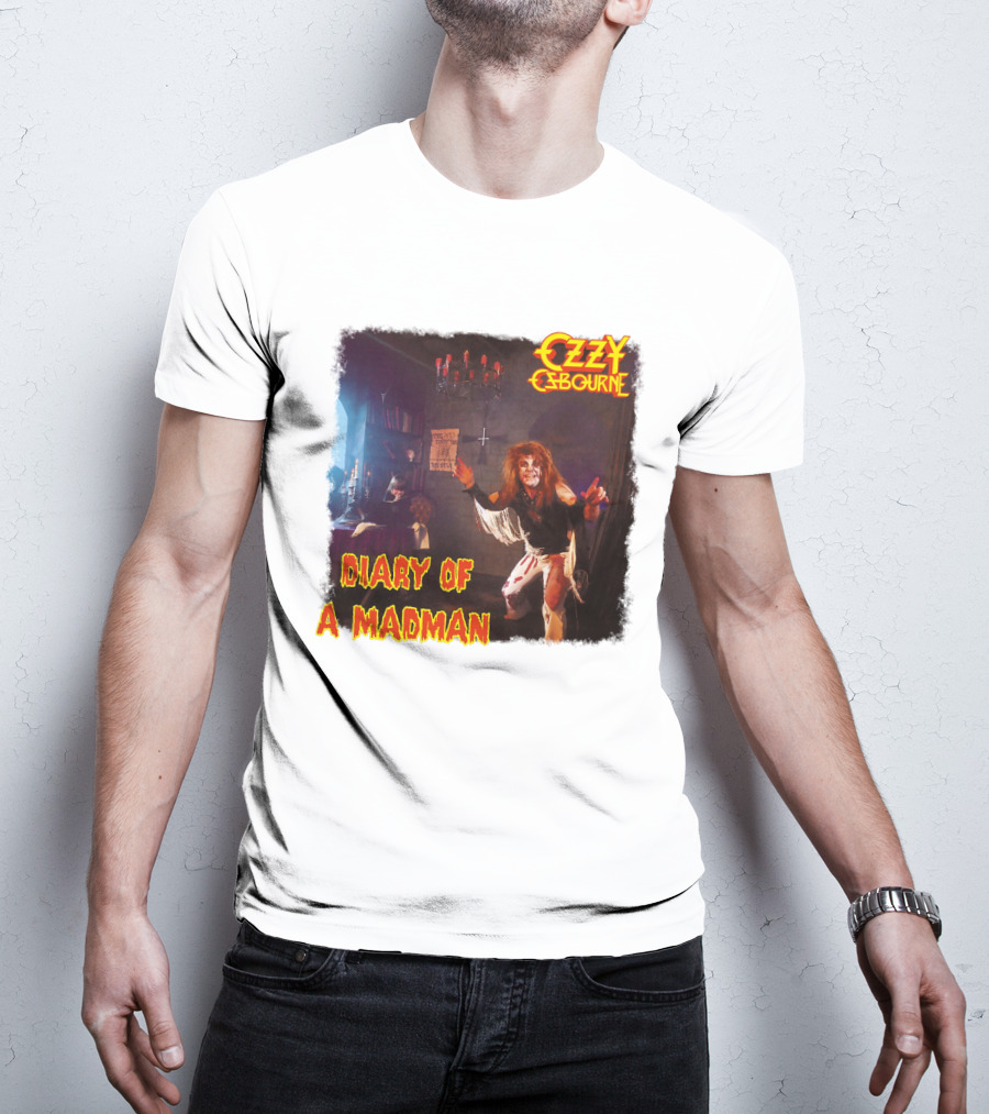 Ozzy Osbourne Diary Of A Madman Album Cover T-Shirt