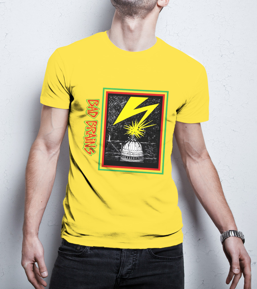 Bad Brains Capitol Lightning Bolt T-Shirt