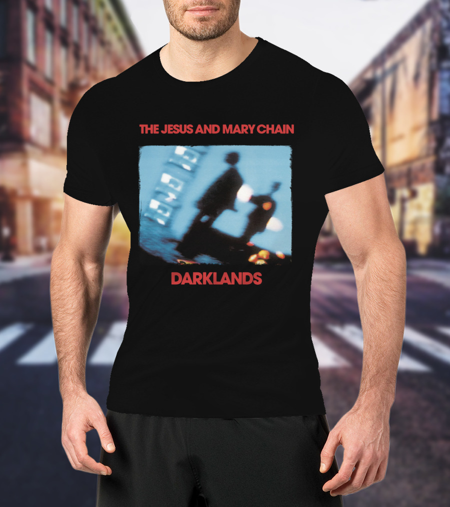 The Jesus And Mary Chain Darklands Silhouette Album Cover T-Shirt