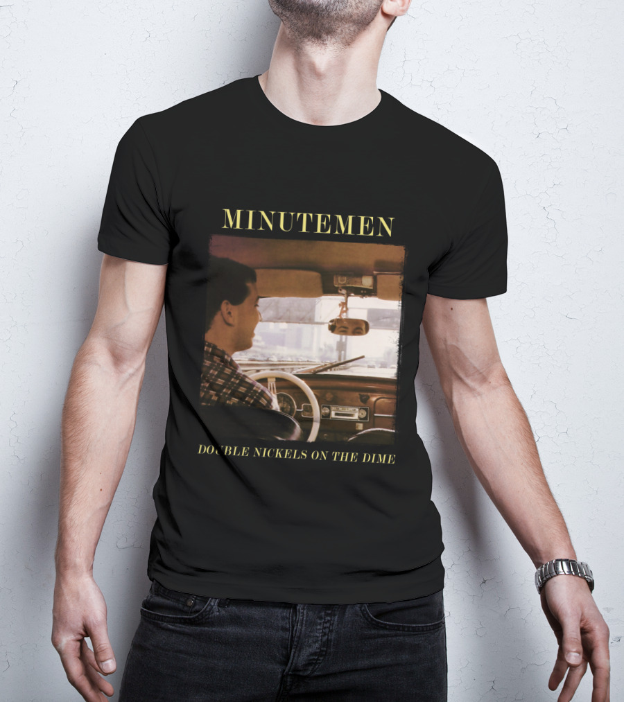 Minutemen Double Nickels On The Dime Album Cover Driving Scene T-Shirt