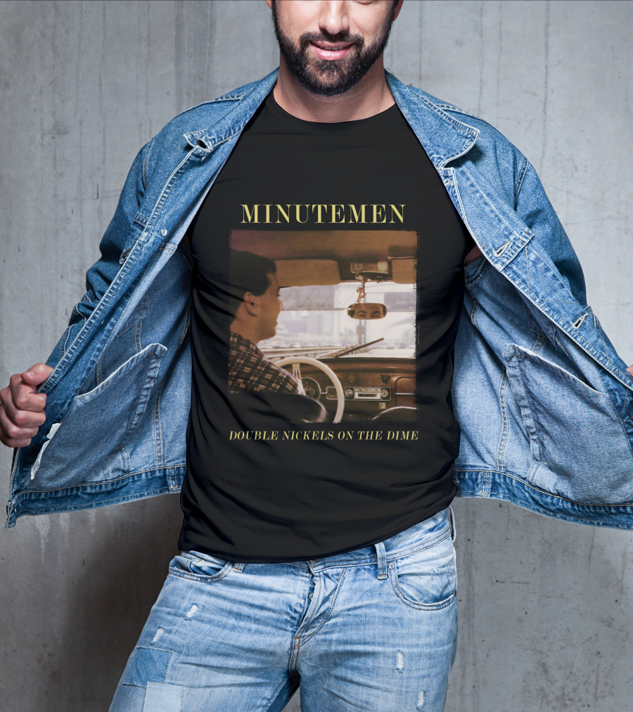 Minutemen Double Nickels On The Dime Album Cover Driving Scene T-Shirt