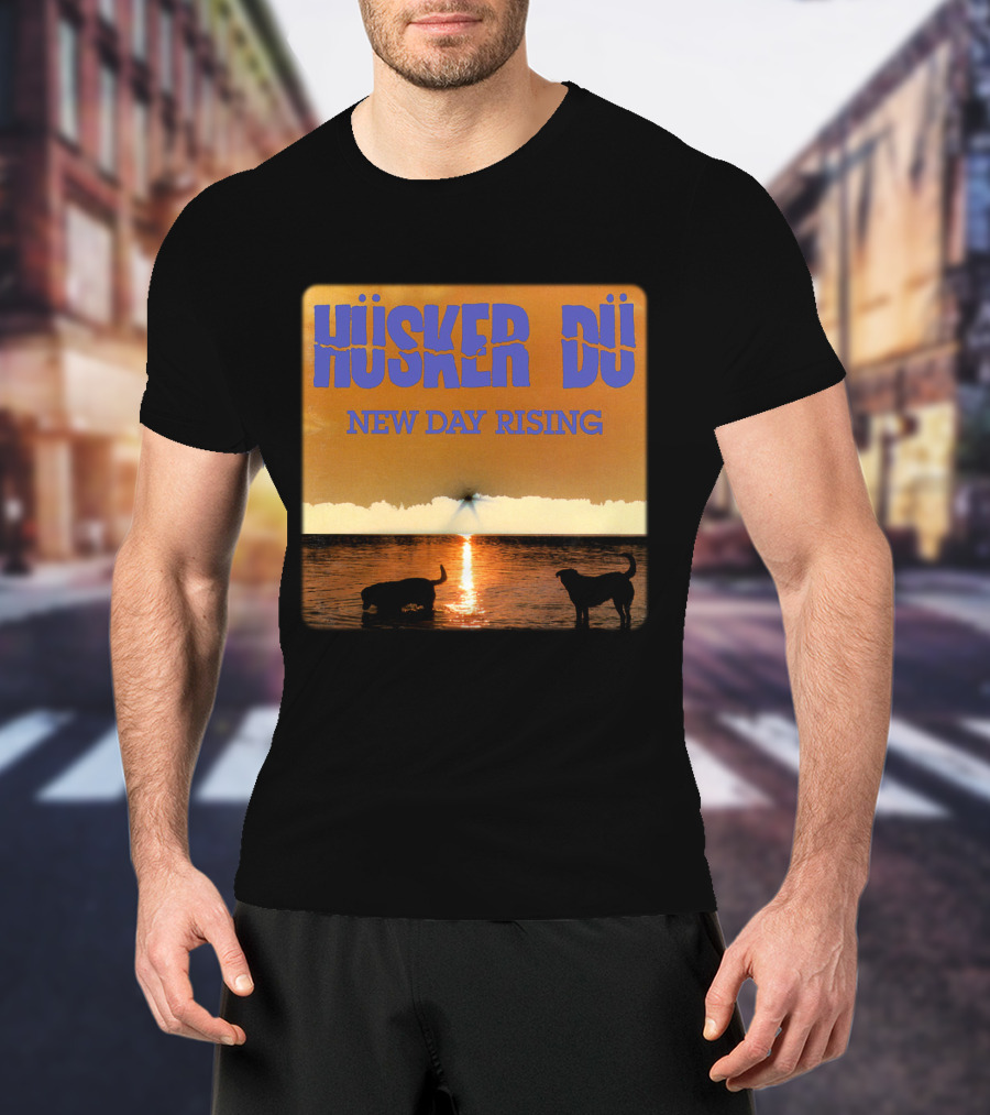 Hüsker Dü New Day Rising Sunrise Dogs T-Shirt