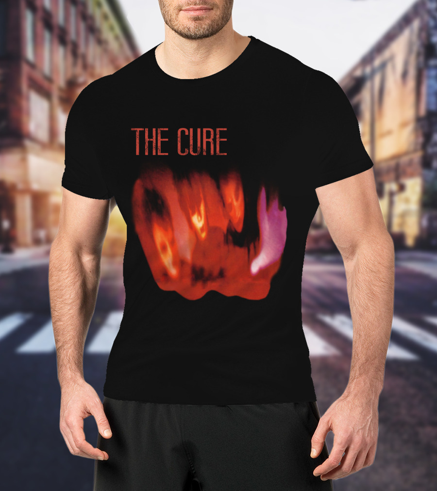 The Cure Pornography Album Cover Art T-Shirt