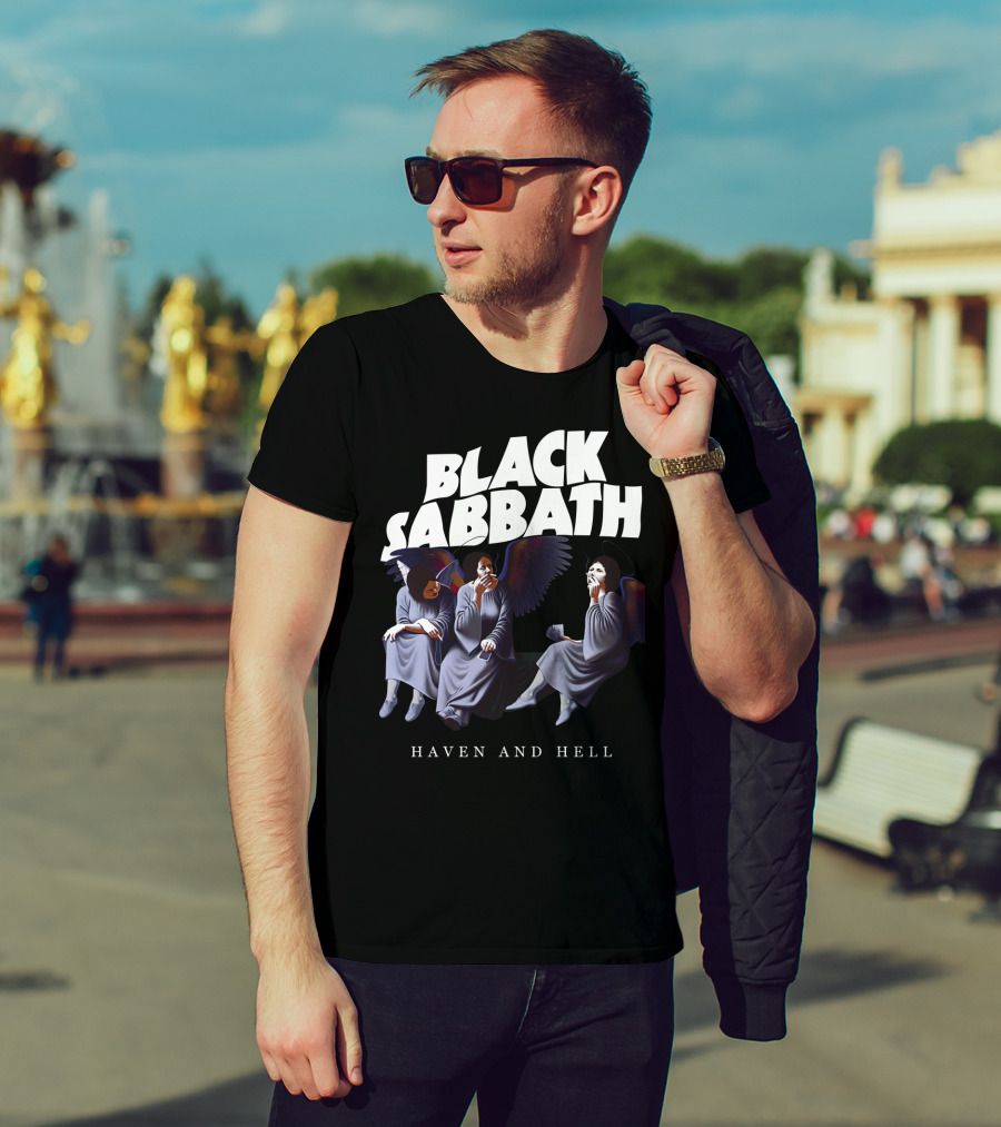 Black Sabbath Heaven And Hell Angels T-Shirt