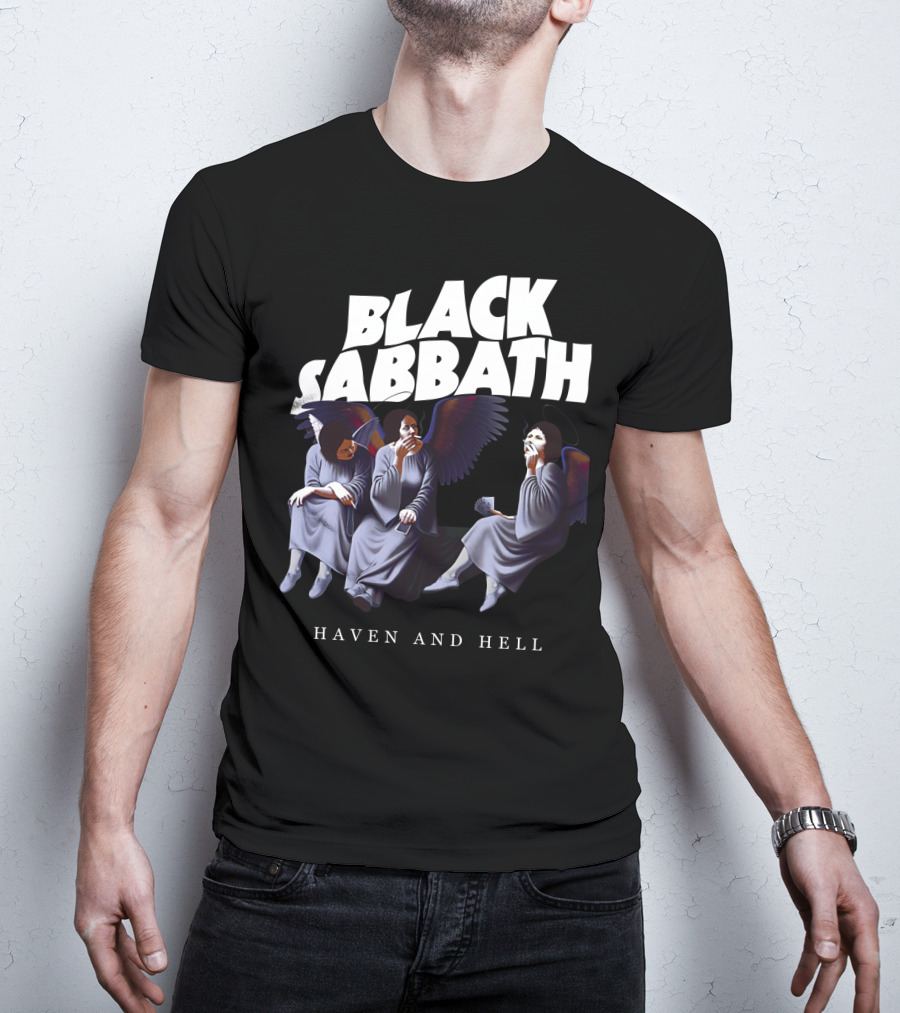 Black Sabbath Heaven And Hell Angels T-Shirt