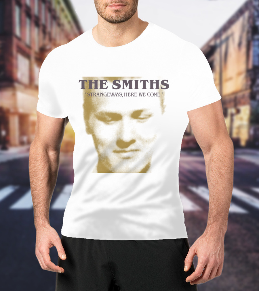 The Smiths Strangeways Here We Come Album Cover Face T-Shirt