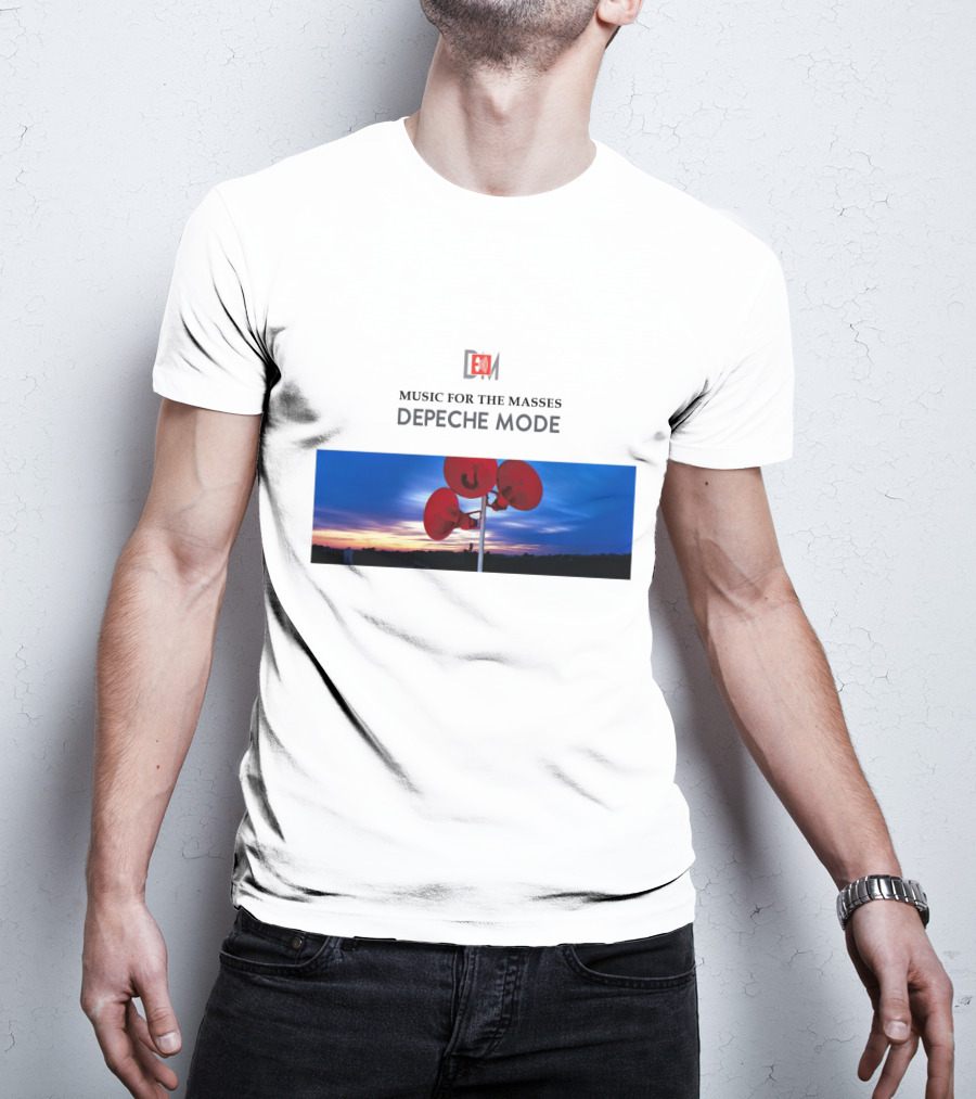 DEPECHE MODE Music For The Masses Sunset Speakers T-Shirt