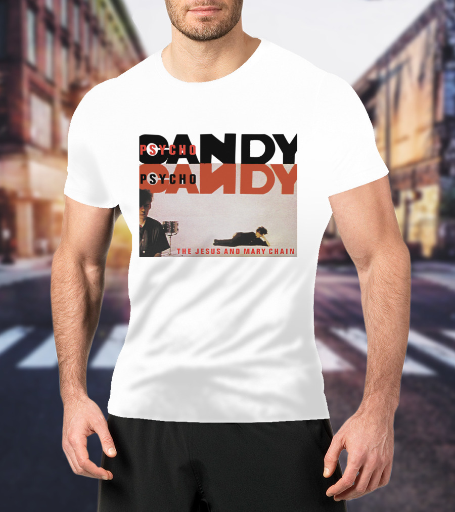 Psychocandy Album Cover The Jesus And Mary Chain T-Shirt