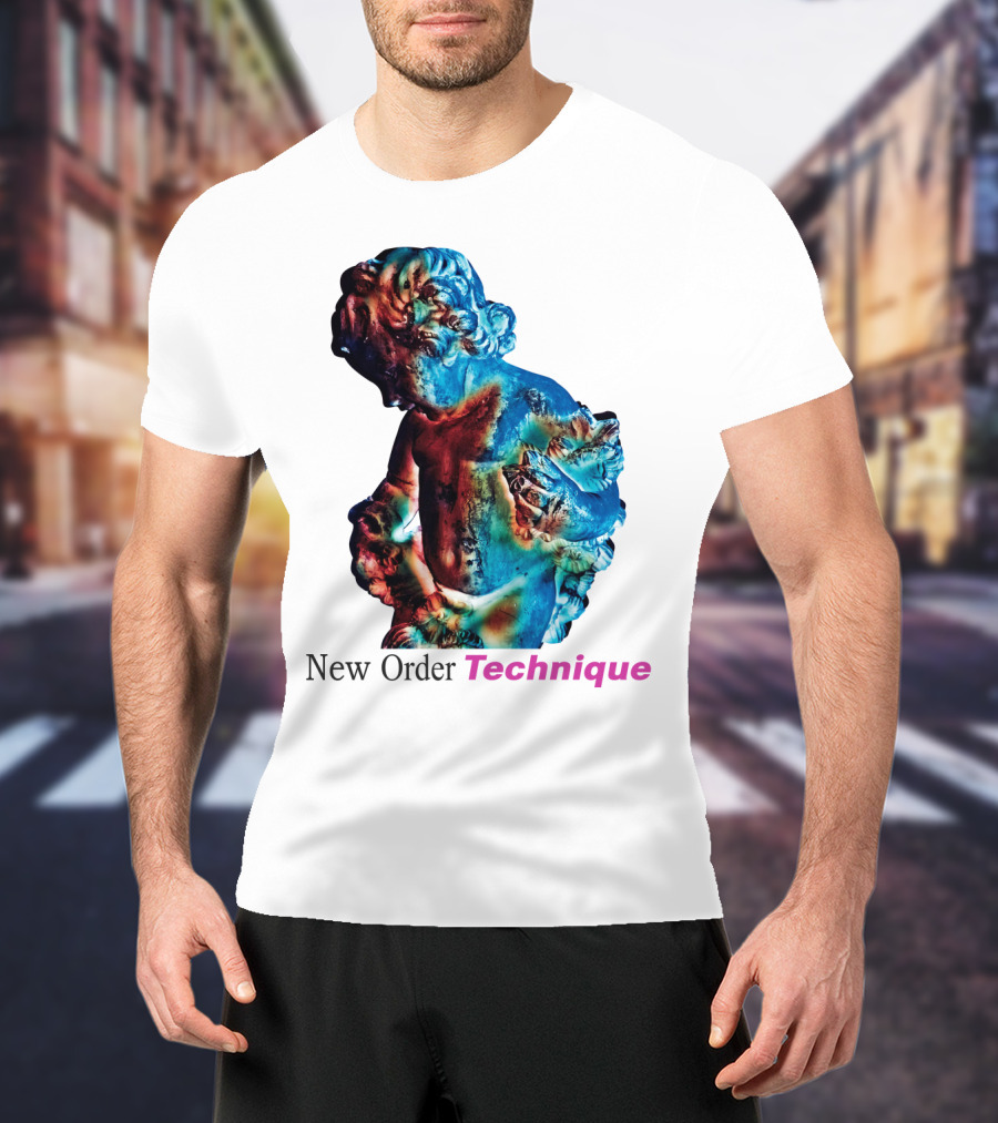 New Order Technique Album Sculpture T-Shirt
