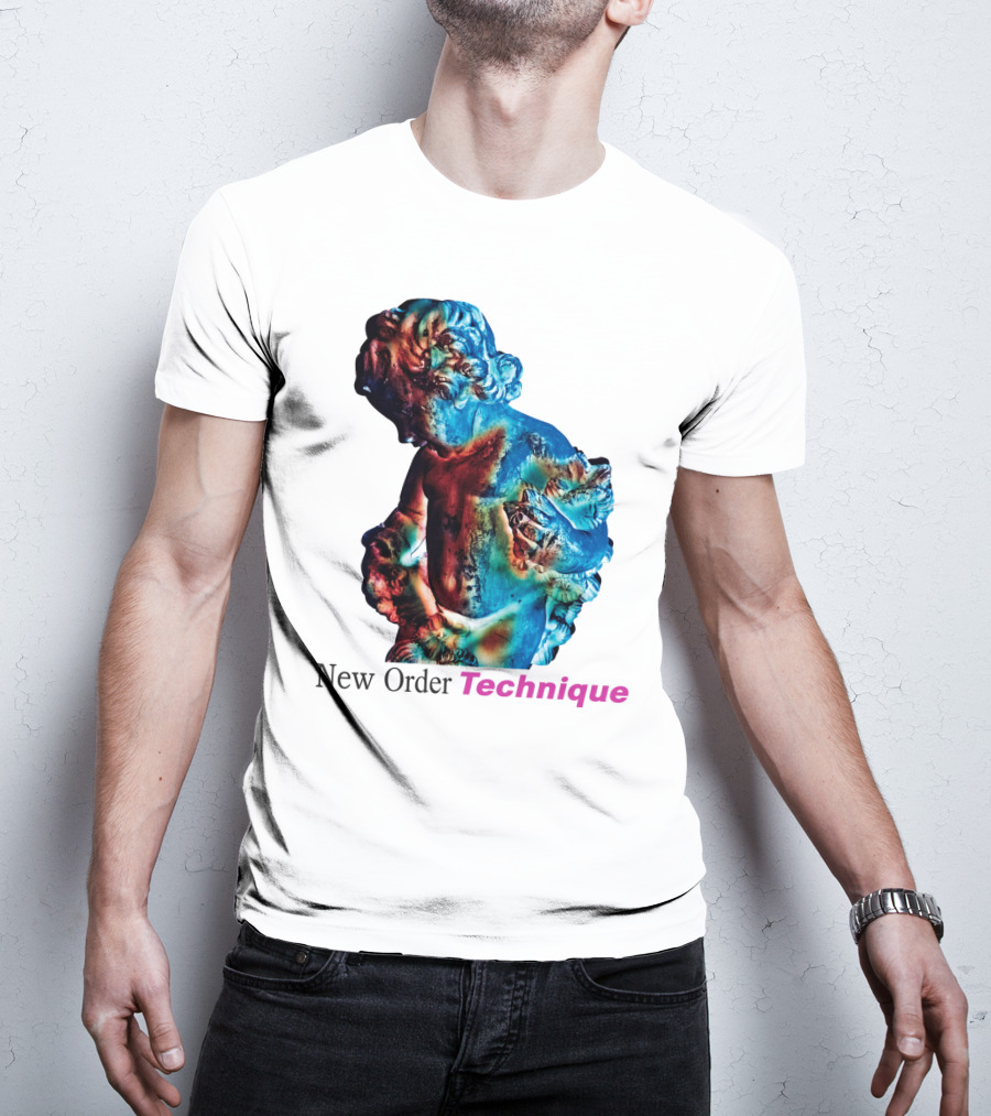 New Order Technique Album Sculpture T-Shirt