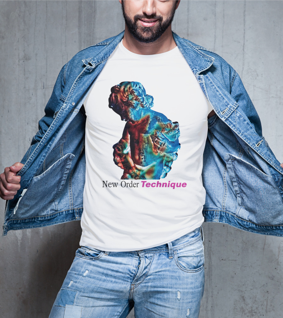 New Order Technique Album Sculpture T-Shirt