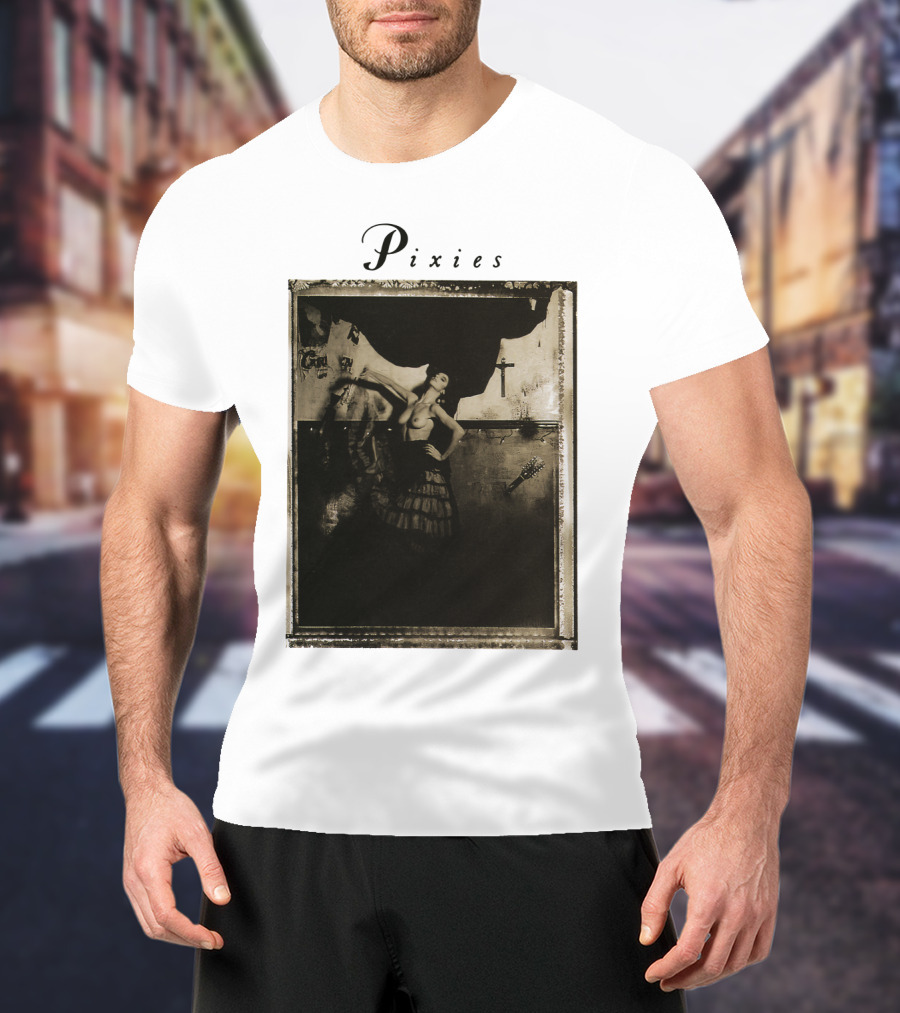 Pixies Surfer Rosa Album Cover Vintage Aesthetic T-Shirt